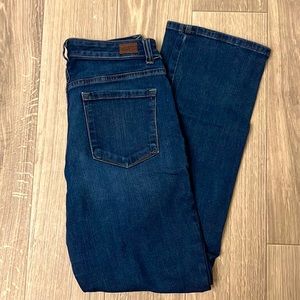 Lee Straight Leg High Rise Slimming Jeans (dark denim)